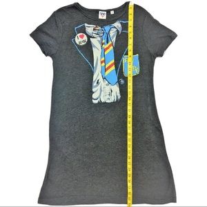 I LOVE AC/DC S Long Graphic Band T Shirt Dress